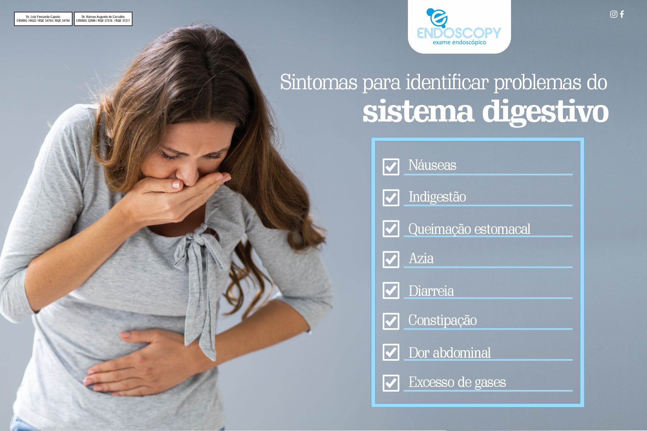 Sintomas para identificar a saúde digestiva