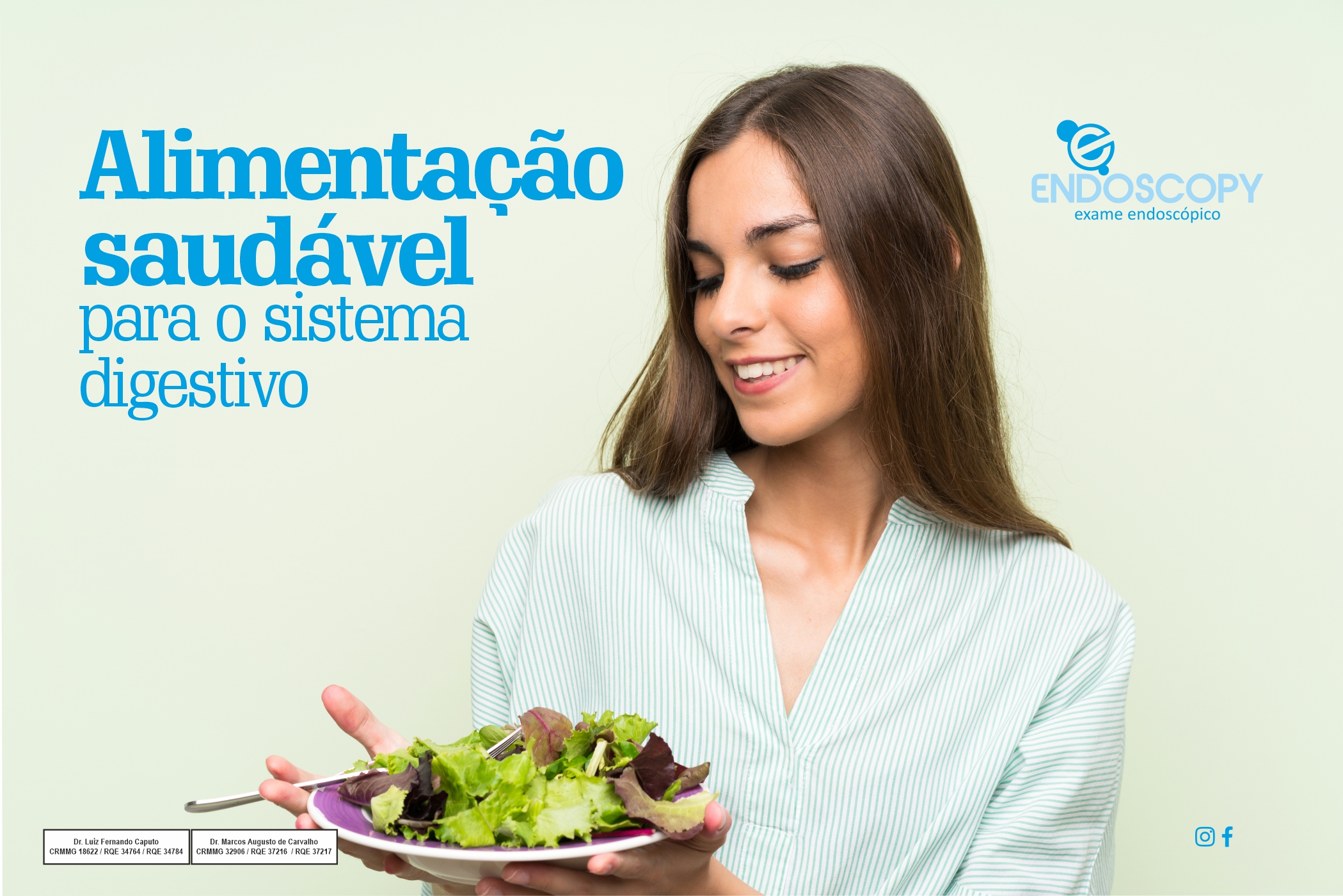 Alimentação saudável para o sistema  digestivo 